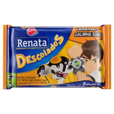 Macarrão Instantâneo Renata Divertix Galinha Suave 85g