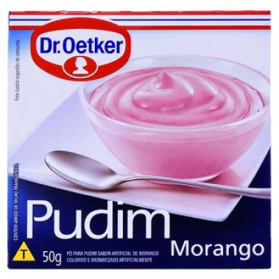 Pudim Dr.Oetker Morango 50g