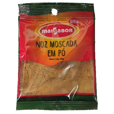 Noz Moscada Pó Mais Sabor 10g