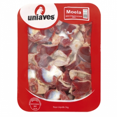 Moela de Frango Uniaves Bandeja 1kg