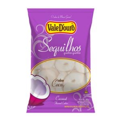 Sequilhos Vale D'ouro Coco 300g