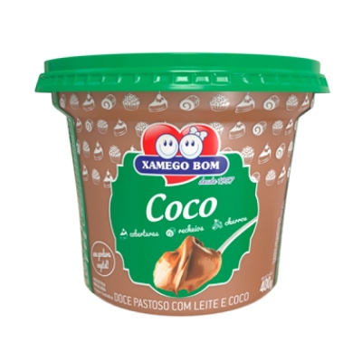 Doce de Leite Xamego Bom C/Coco 400g