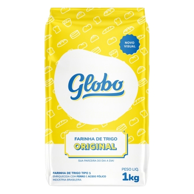 Farinha de Trigo Globo Papel 1kg