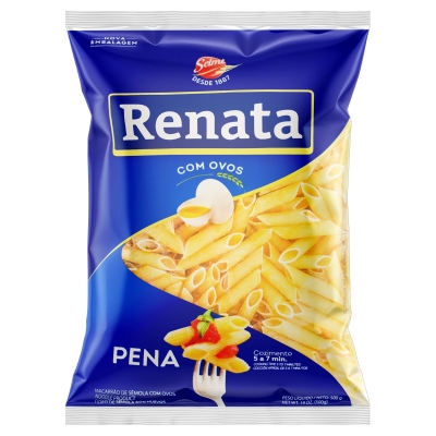 Macarrão Renata C/Ovos Pena 500g