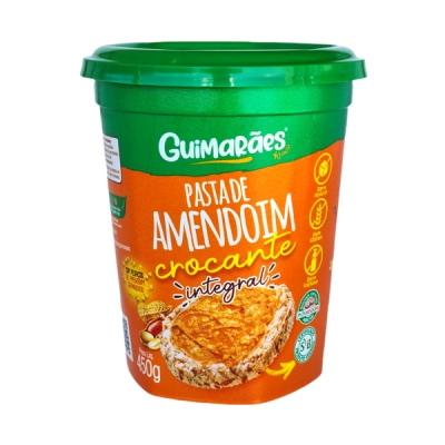 Pasta de Amendoim Crocante Guimarães 450g