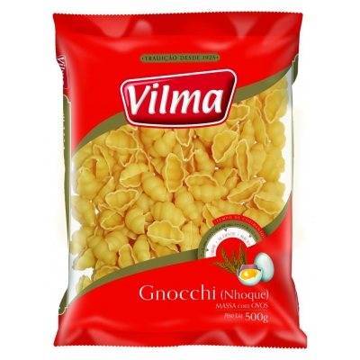 Macarrão Vilma C/Ovos Gnocchi 500g