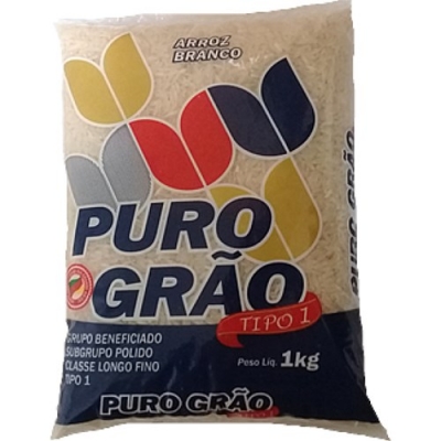 Arroz Puro Grão Tipo 1 5kg