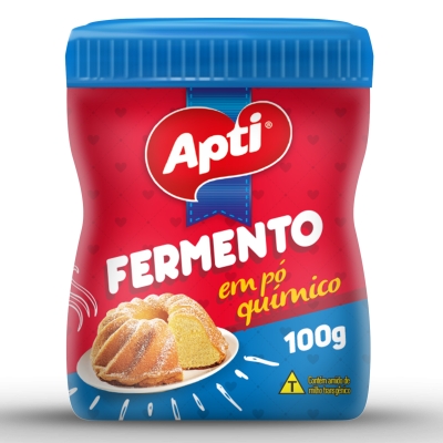 Fermento em Pó Químico Apti 100g