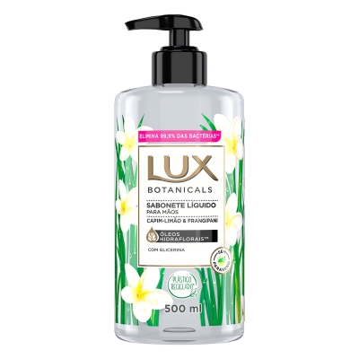 Sabonete Líquido Lux Capim Limão 500ml