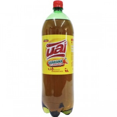 Refrigerante Uai Guaraná C/Laranja 2l