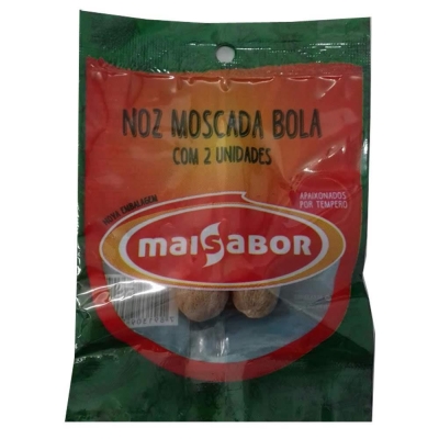 Noz Moscada Mais Sabor C/2