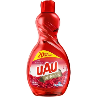 Limpador Perfumado Uau Flores Vermelhas 1l 20% de Desconto