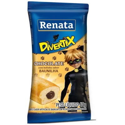 Bolinho Renata Baunilha/Chocolate 40g