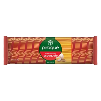 Espaguete Piraquê C/Ovos 500g