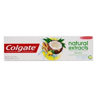 Creme Dental Colgate Naturals Extracts Detox 90g