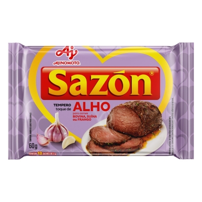 Tempero Sazón Toque de Alho 60g