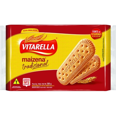 Biscoito Vitarella Maizena Tradicional 350g