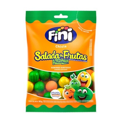 Bala Fini Salada de Frutas 80g