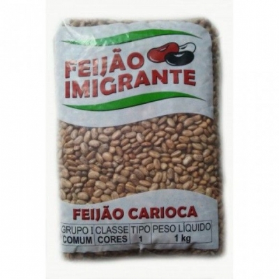 Feijão Carioca Imigrante Tipo 1 1kg