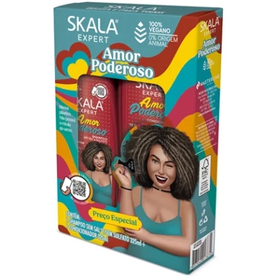 Kit Shampoo/Condicionador Skala Amor Poderoso 325ml