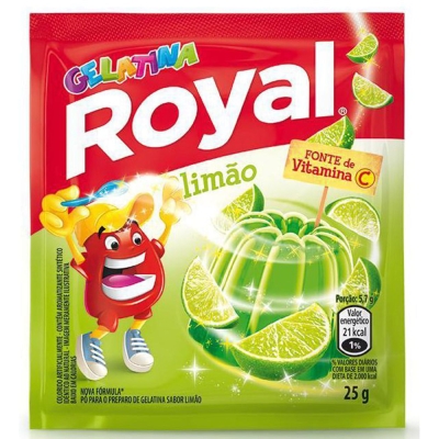 Gelatina Royal Limão 25g