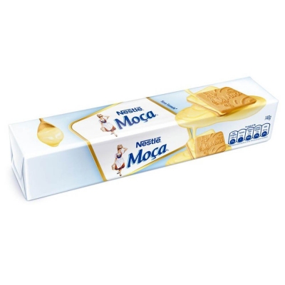 Biscoito Nestlé Moça Recheado 140g