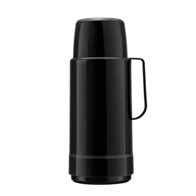 Garrafa Térmica Invicta GLT Lisa Preta 1l