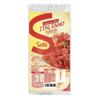 Salame Sadia Italiano Fatiado 100g