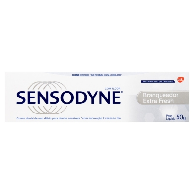 Creme Dental Sensodyne Branqueador Extra Fresh 50g