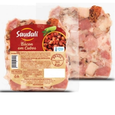 Bacon em Cubos Saudali 200g