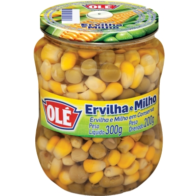 Ervilha/Milho Olé Vidro 170g