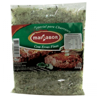 Tempero Churrasco Mais Sabor Ervas Finas 300g