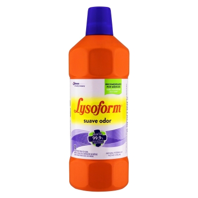 Desinfetante Lysoform Suave Odor 1l