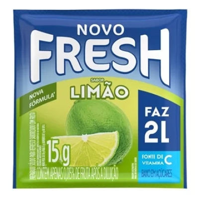 Refresco em Pó Fresh Limão 15g