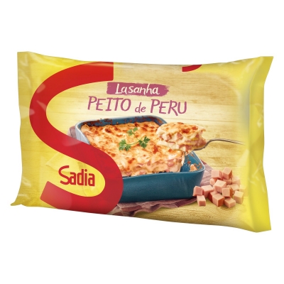 Lasanha Sadia Peito Peru Defumado 600g