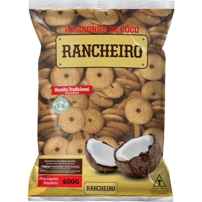 Rosquinhas Rancheiro Coco 600g