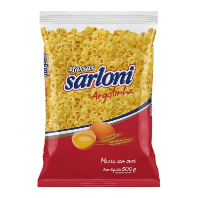 Macarrão Sarloni C/Ovos Argolinha 500g