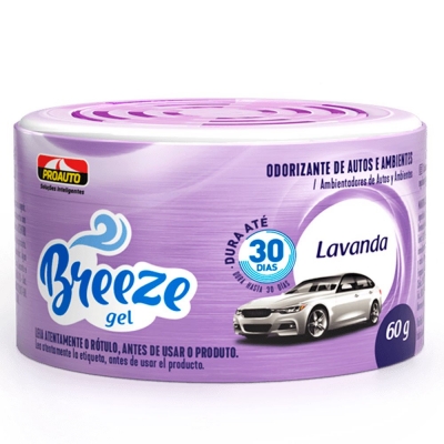 Odorizador Gel Proauto Lavanda 60g