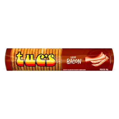 Biscoito Salgadinho Tucs Bacon 100g