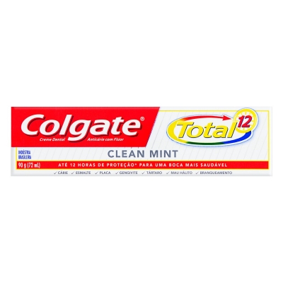 Creme Dental Colgate Total 12 Clean Mint 90g