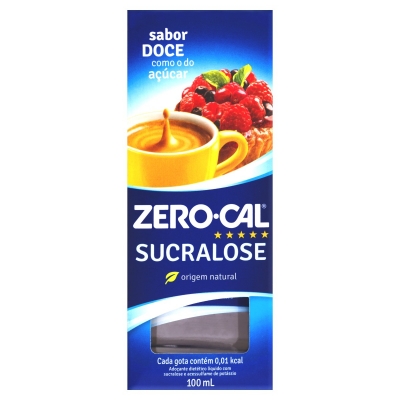 Adoçante Zero-Cal Sucralose 100ml