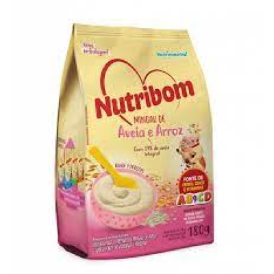 Mingau Nutribom Aveia/Arroz Sachê 180g