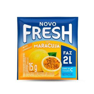 Refresco em Pó Fresh Maracujá 15g