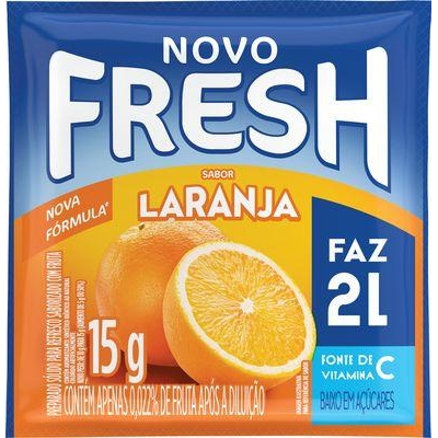 Refresco em Pó Fresh Laranja 15g