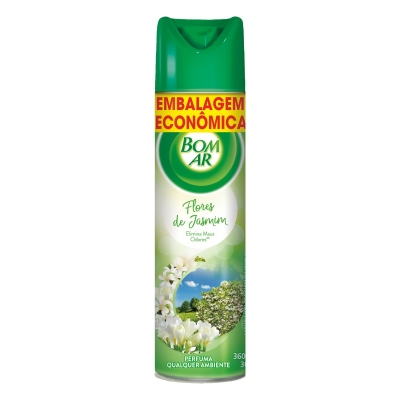 Desodorizador de Ar Aerosol Bom Ar Jasmim 360ml