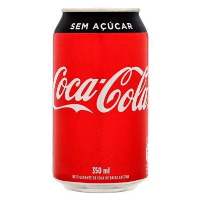 Refrigerante Coca Cola Zero 350ml