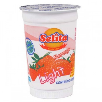 Iogurte Selita Light Morango 190g