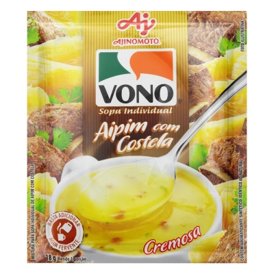 Sopa Vono Cremosa Aipim C/Costela 18g