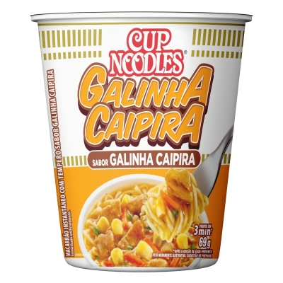 Miojo Cup Noodles Galinha Caipira 69g