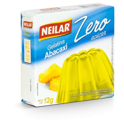 Gelatina Neilar Zero Abacaxi 12g